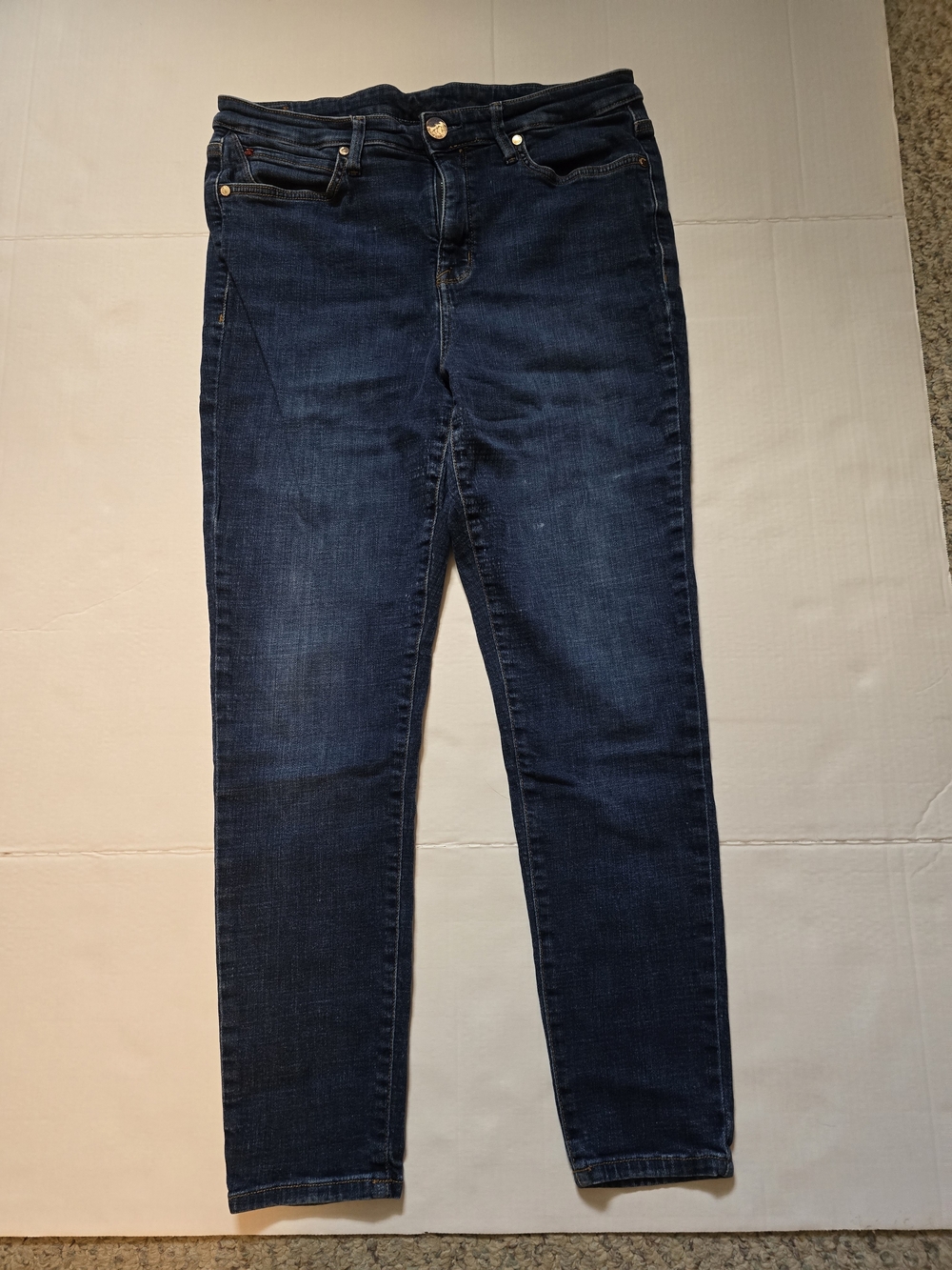 Seven7 Dark Indigo Skinny Jeans